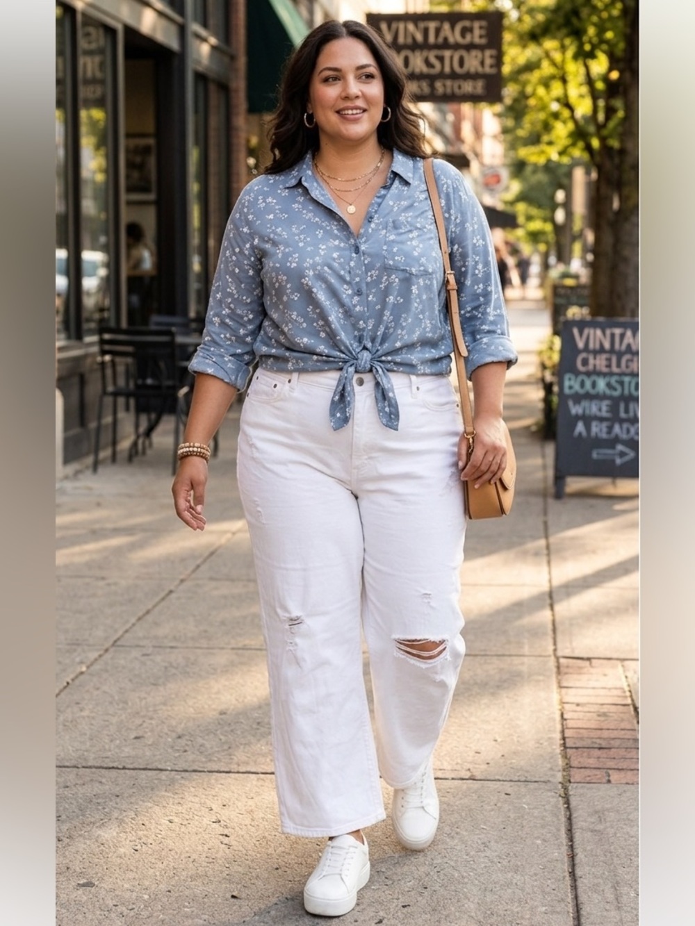 Old Navy White Distressed Extra High-Rise Wide-Leg Jeans Women’s Plus Size 22
